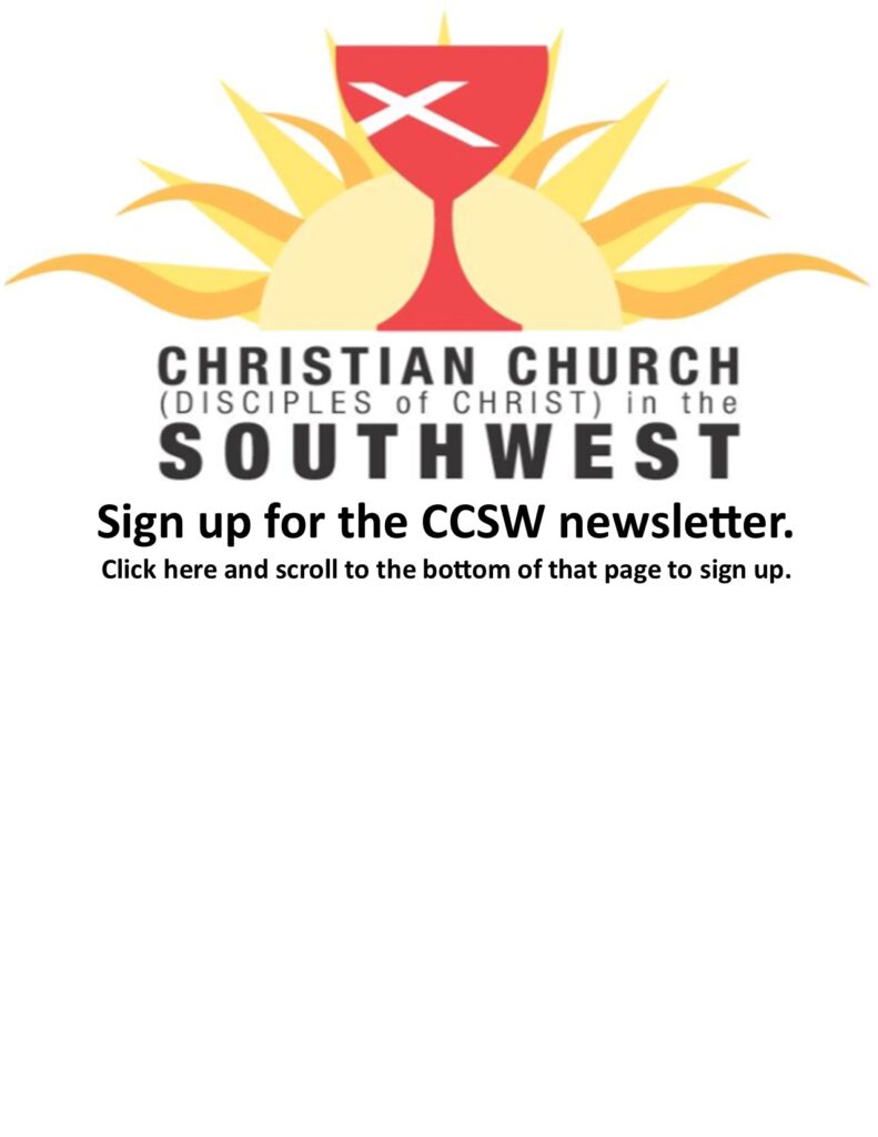CCSW newsletter sign up web square
