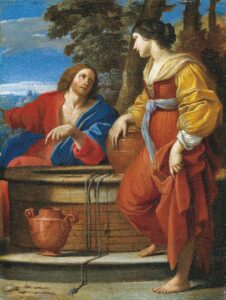 Christ & woman at the well